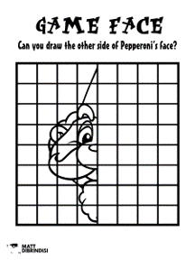 Game Face activity page