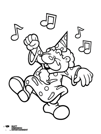 Let's Dance coloring page