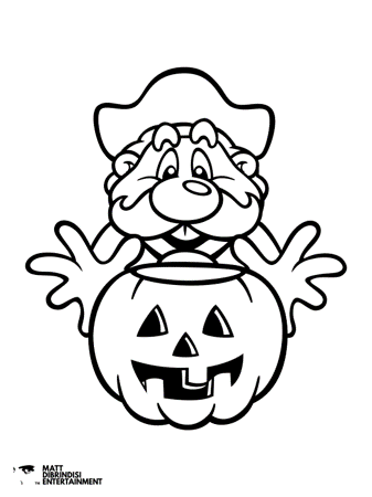 Perfect Pumpkin coloring page